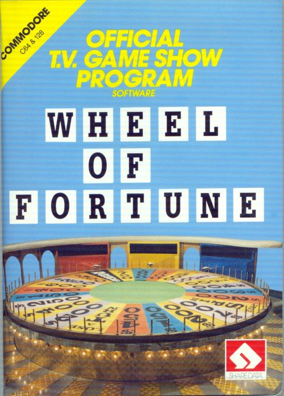 Wheel of Fortune box art for Commodore 64